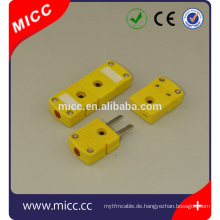 200c OMEGA Thermoelementstecker Miniaturgröße flach 2 Pin